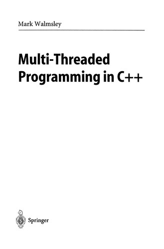 Multi-Threaded Programming in C++