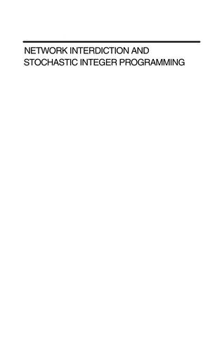 Network interdiction and stochastic integer programming