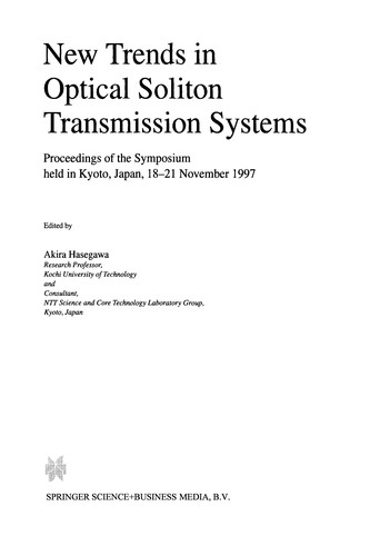 New Trends in Optical Soliton Transmission Systems