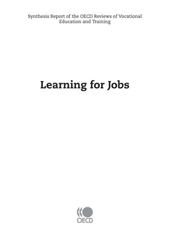 Learning for jobs