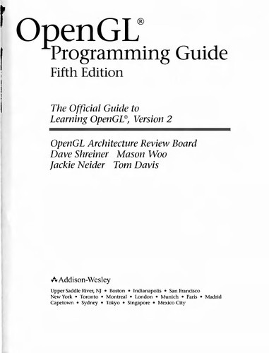 OpenGL programming guide