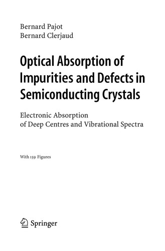 Optical Absorption of Impurities and Defects in Semiconducting Crystals