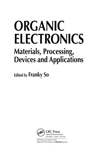 Organic Electronics