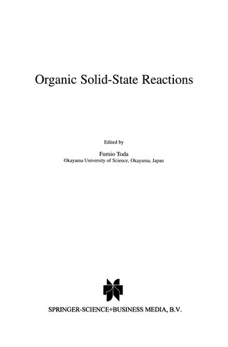Organic Solid-State Reactions
