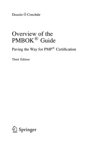 Overview of the PMBOK® Guide