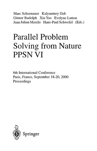Parallel problem solving from nature - PPSN VI