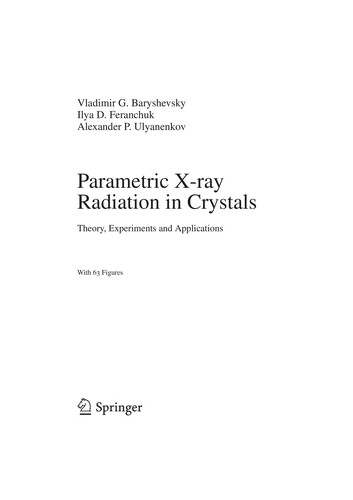 Parametric X-ray radiation in crystals