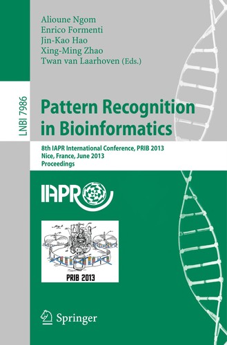 Pattern Recognition in Bioinformatics by Alioune Ngom cover