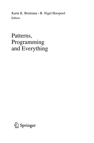 Patterns, Programming and Everything