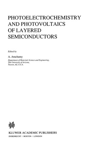 Photoelectrochemistry and Photovoltaics of Layered Semiconductors