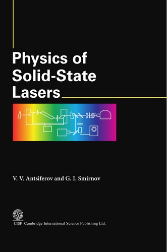 Physics of solid state lasers by V V Antsiferov, G. I. Smirnov cover