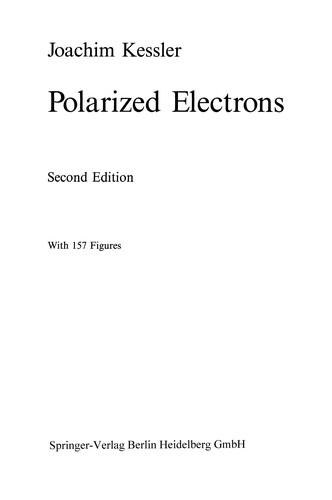 Polarized Electrons
