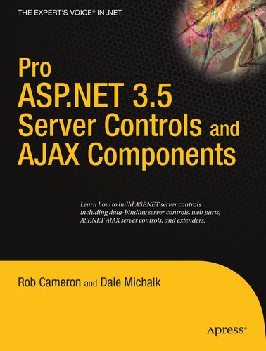Pro ASP.NET 3.5 server controls and Ajax components