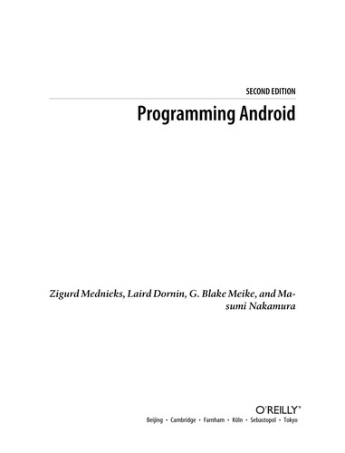 Programming Android