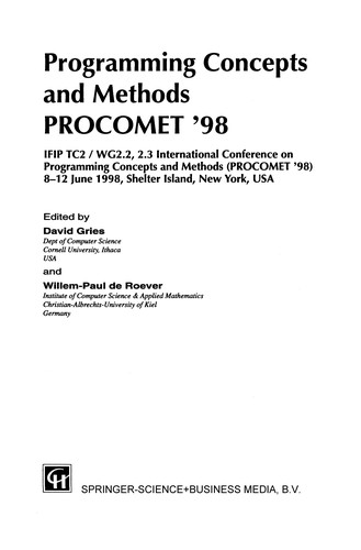 Programming Concepts and Methods PROCOMET '98
