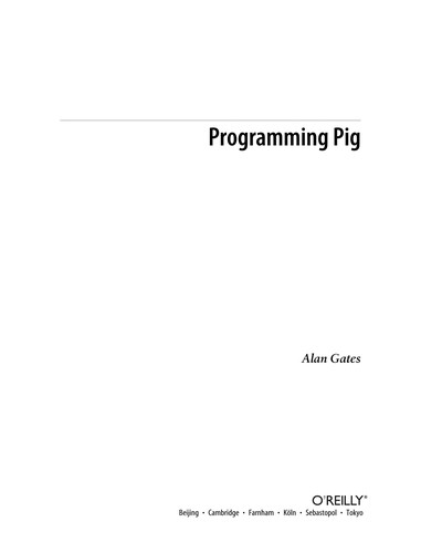 Programming Pig