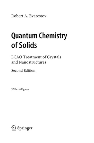 Quantum Chemistry of Solids by Robert A. Evarestov cover