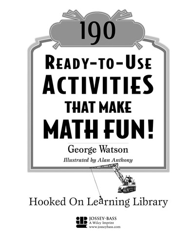 190 ready-to-use activities that make math fun!