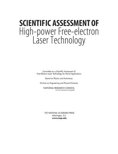 Scientific assessment of high-power free-electron laser technology