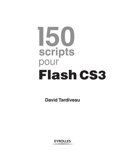 150 scripts pour Flash CS3