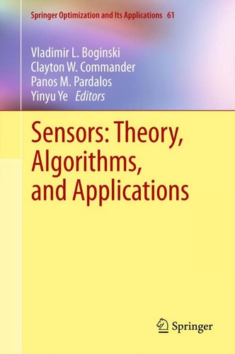 Sensors by Vladimir L. Boginski cover
