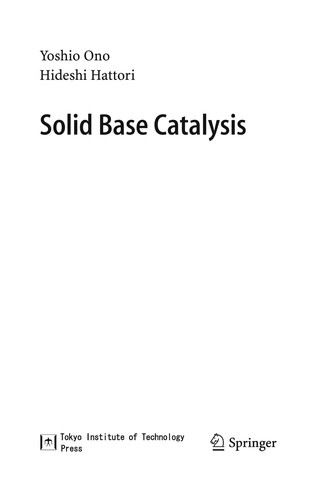 Solid Base Catalysis