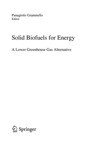 Solid biofuels for energy
