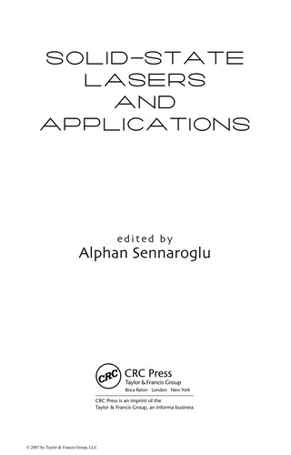 Solid-state lasers and applications