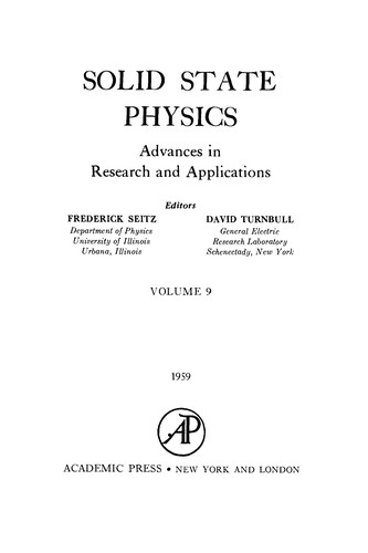 Solid State Physics, 9.