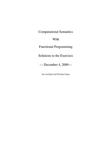 Computational semantics with functional programming