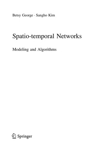 Spatio-temporal Networks