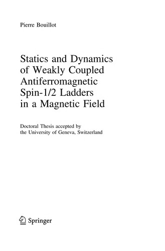 Statics and Dynamics of Weakly Coupled Antiferromagnetic Spin-1/2 Ladders in a Magnetic Field
