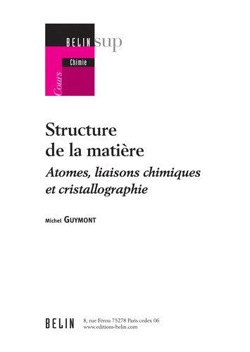 Structure de la matière