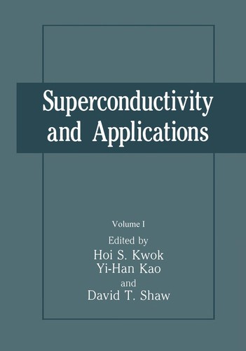 Superconductivity and Applications
