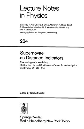 Supernovae as Distance Indicators