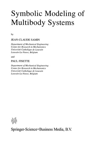 Symbolic modeling of multibody systems