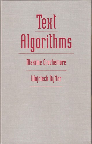Text algorithms