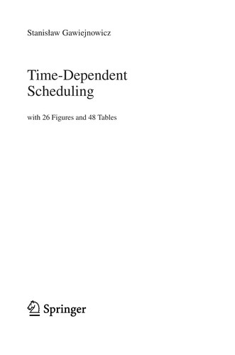 Time-Dependent Scheduling