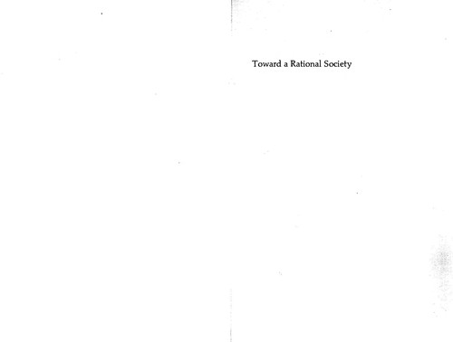 Toward a rational society