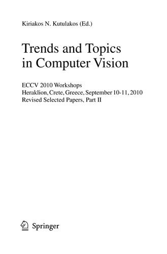 Trends and Topics in Computer Vision