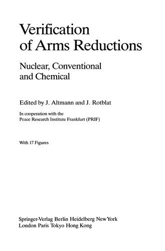 Verification of Arms Reductions