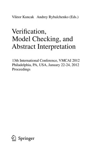 Verification, Model Checking, and Abstract Interpretation
