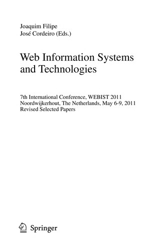 Web Information Systems and Technologies