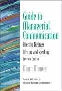Guide to managerial communication