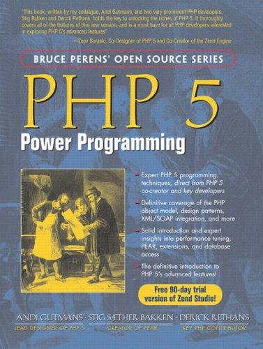 PHP 5 power programming