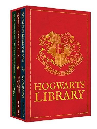 Hogwarts Library by J. K. Rowling cover