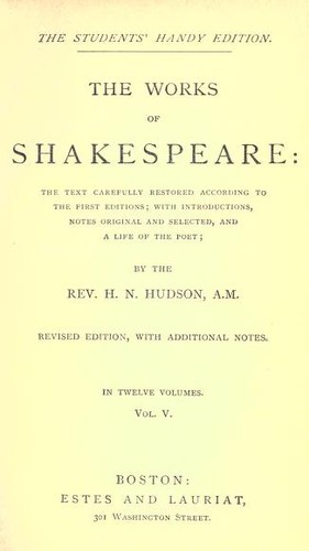 Plays (King Henry IV. Part 1 / King Henry IV. Part 2 / King Richard II)