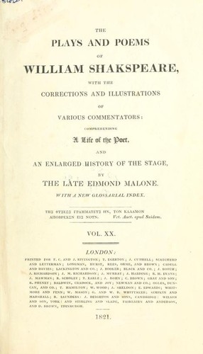 Poems (Lover's Complaint / Passionate Pilgrim / Rape of Lucrece / Sonnets / Venus and Adonis)