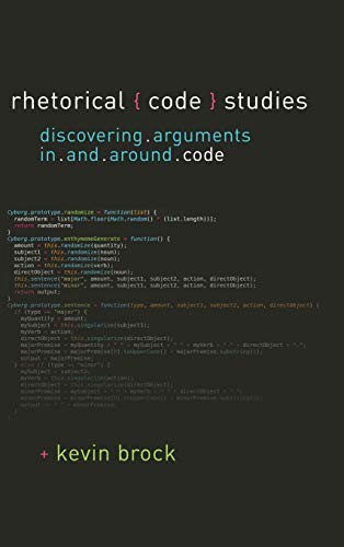 Rhetorical Code Studies