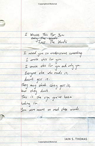 I Wrote This for You